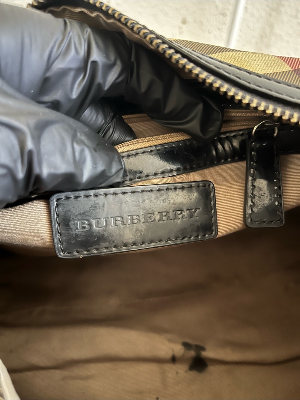 Burberry Nova check bag - Picture 8 of 16